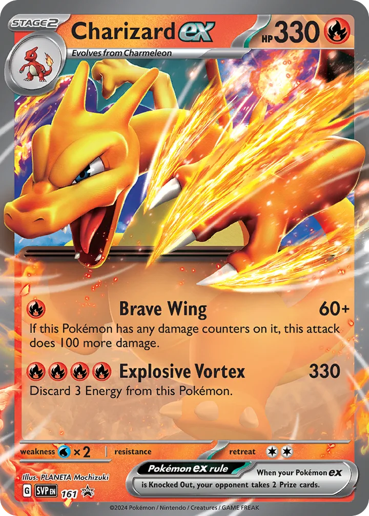 Charizard ex, Scarlet & Violet Promos 161