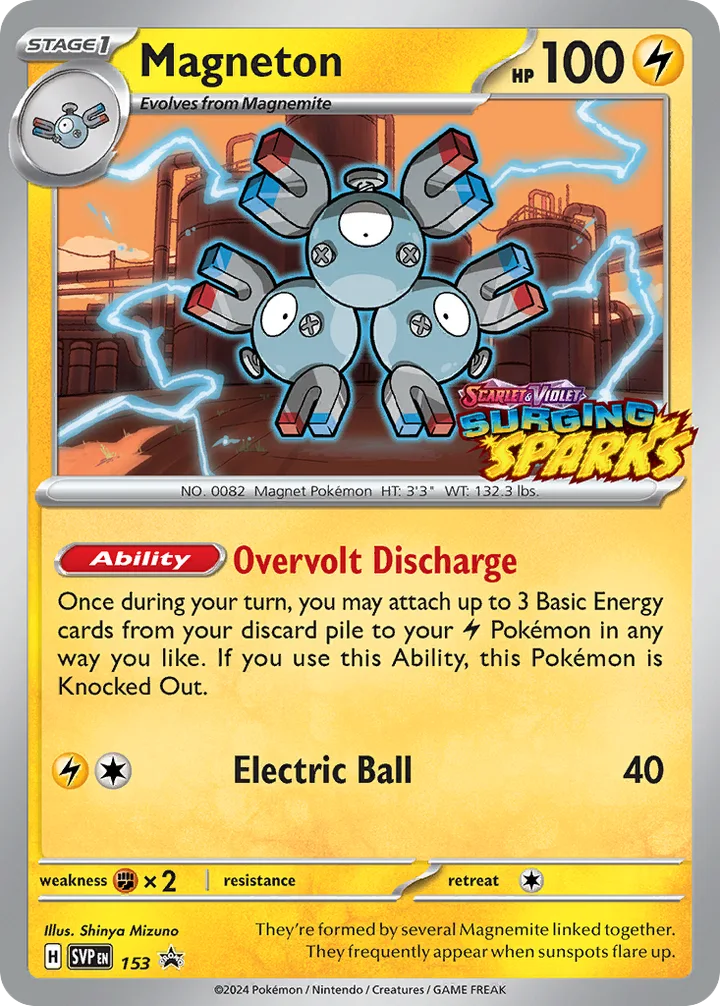 Magneton, Scarlet & Violet Promos 153
