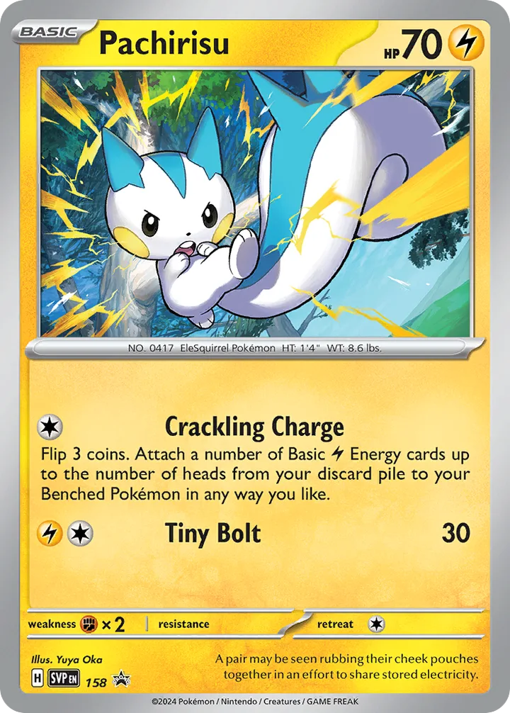 Pachirisu, Scarlet & Violet Promos 158