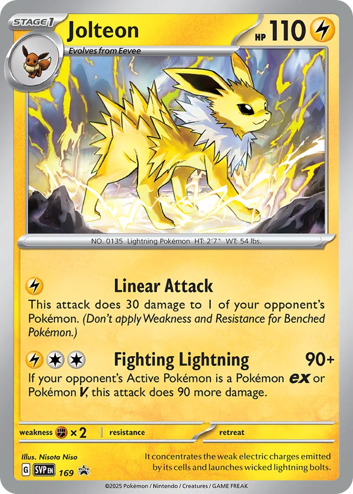 Jolteon, Scarlet & Violet Promos 169