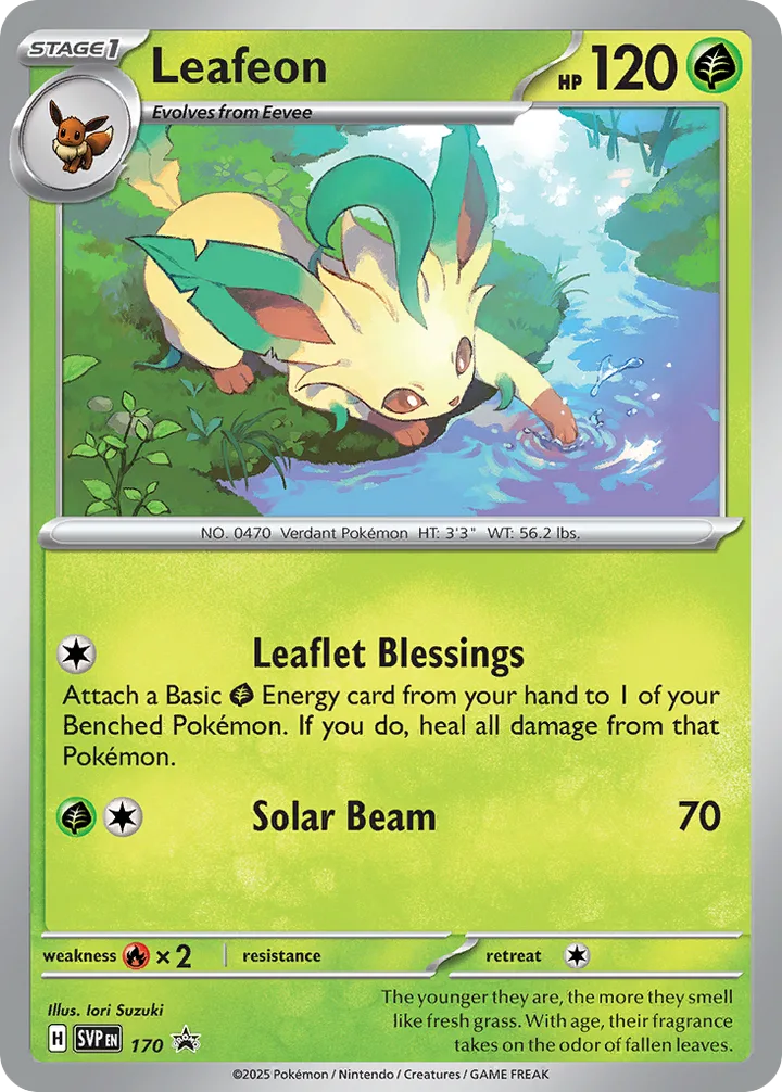 Leafeon, Scarlet & Violet Promos 170