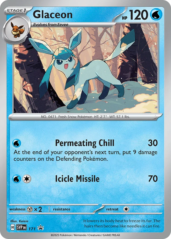 Glaceon, Scarlet & Violet Promos 171