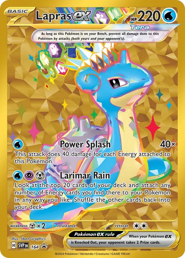 Lapras ex, Scarlet & Violet Promos 164