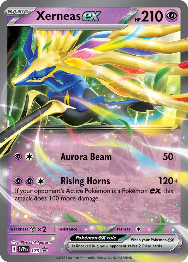Xerneas ex, Scarlet & Violet Promos 179
