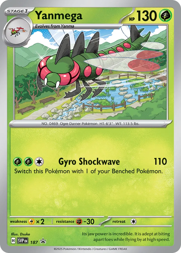 Yanmega, Scarlet & Violet Promos 187