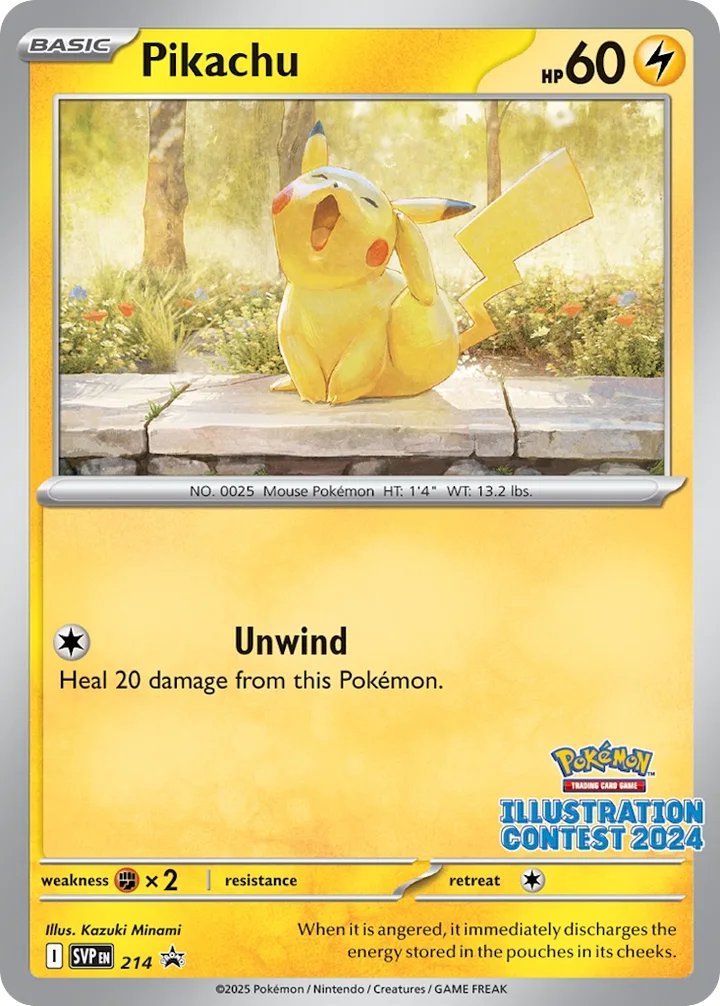 Pikachu, Scarlet & Violet Promos 214