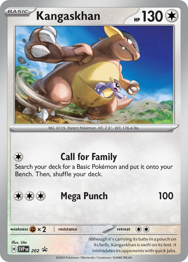 Kangaskhan, Scarlet & Violet Promos 202