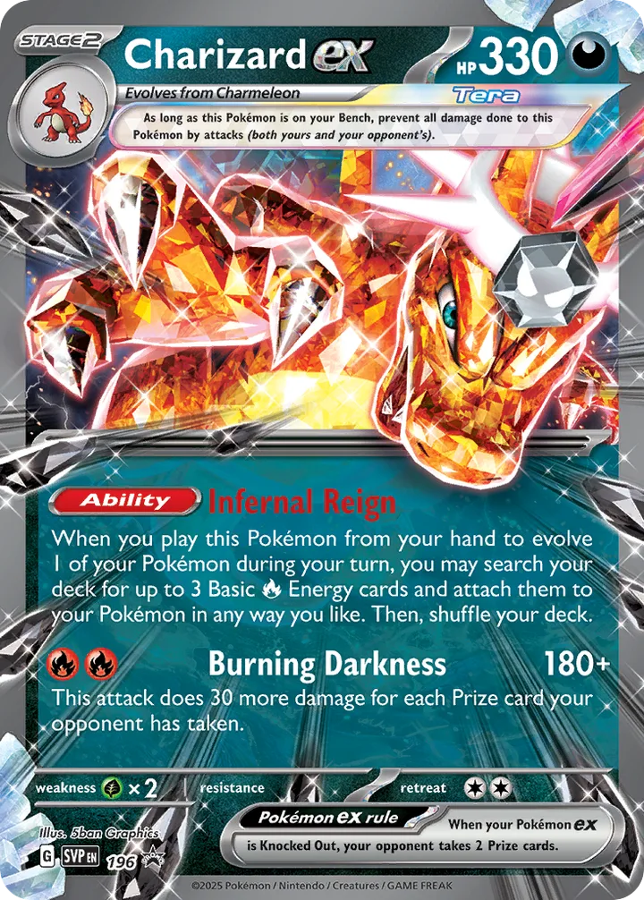 Charizard ex, Scarlet & Violet Promos 196