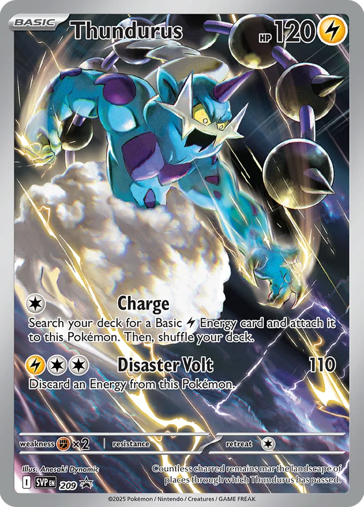 Thundurus, Scarlet & Violet Promos 209