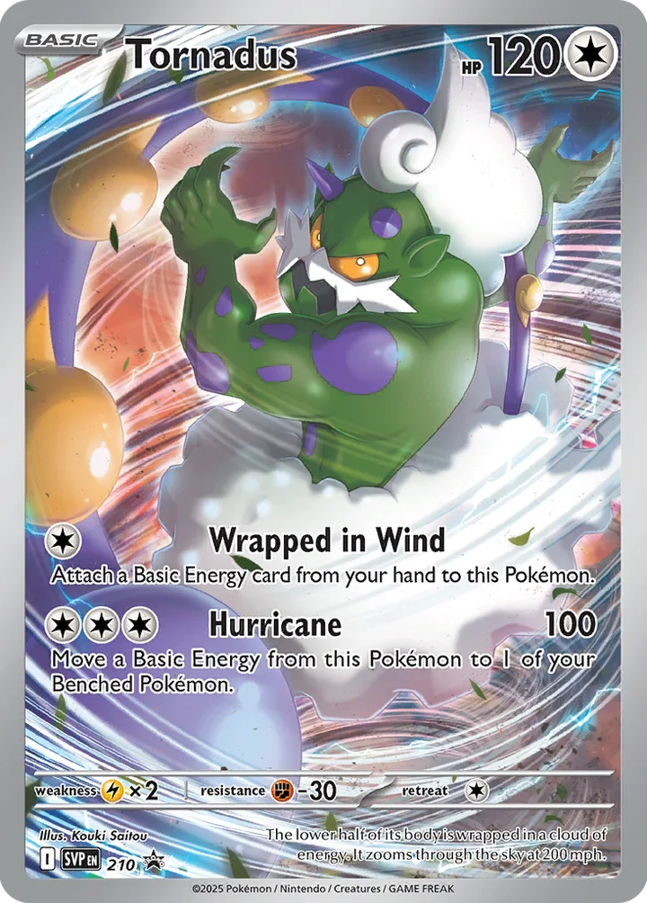 Tornadus, Scarlet & Violet Promos 210