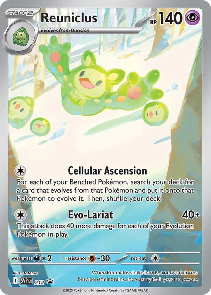 Reuniclus, Scarlet & Violet Promos 212