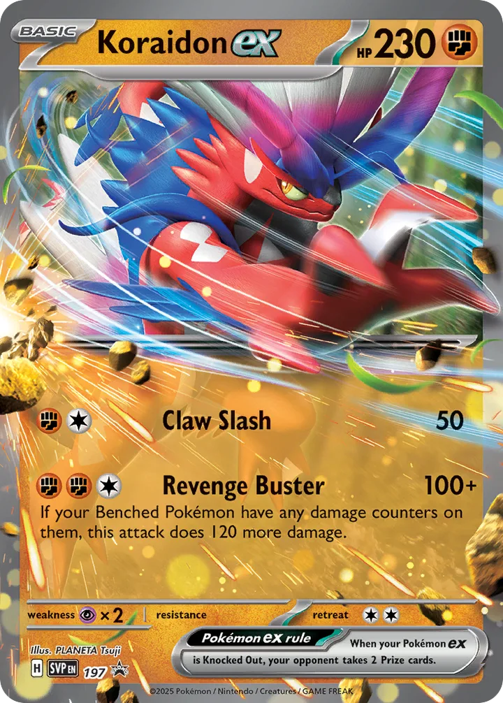 Koraidon ex, Scarlet & Violet Promos 197