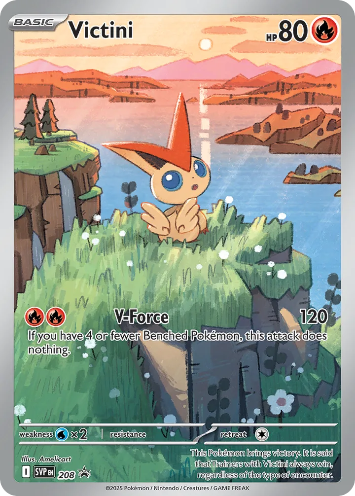Victini, Scarlet & Violet Promos 208