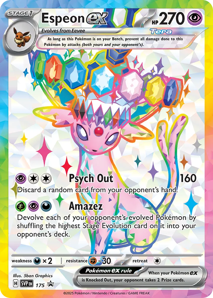 Espeon ex, Scarlet & Violet Promos 175