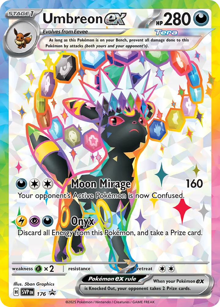 Umbreon ex, Scarlet & Violet Promos 176