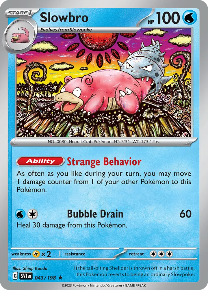 Slowbro, Scarlet & Violet 043/198