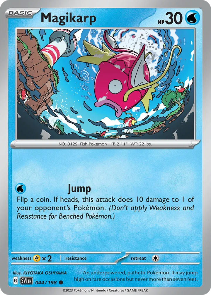 Magikarp, Scarlet & Violet 044/198