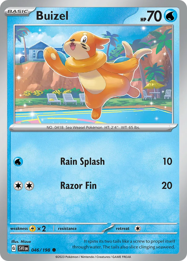 Buizel, Scarlet & Violet 046/198