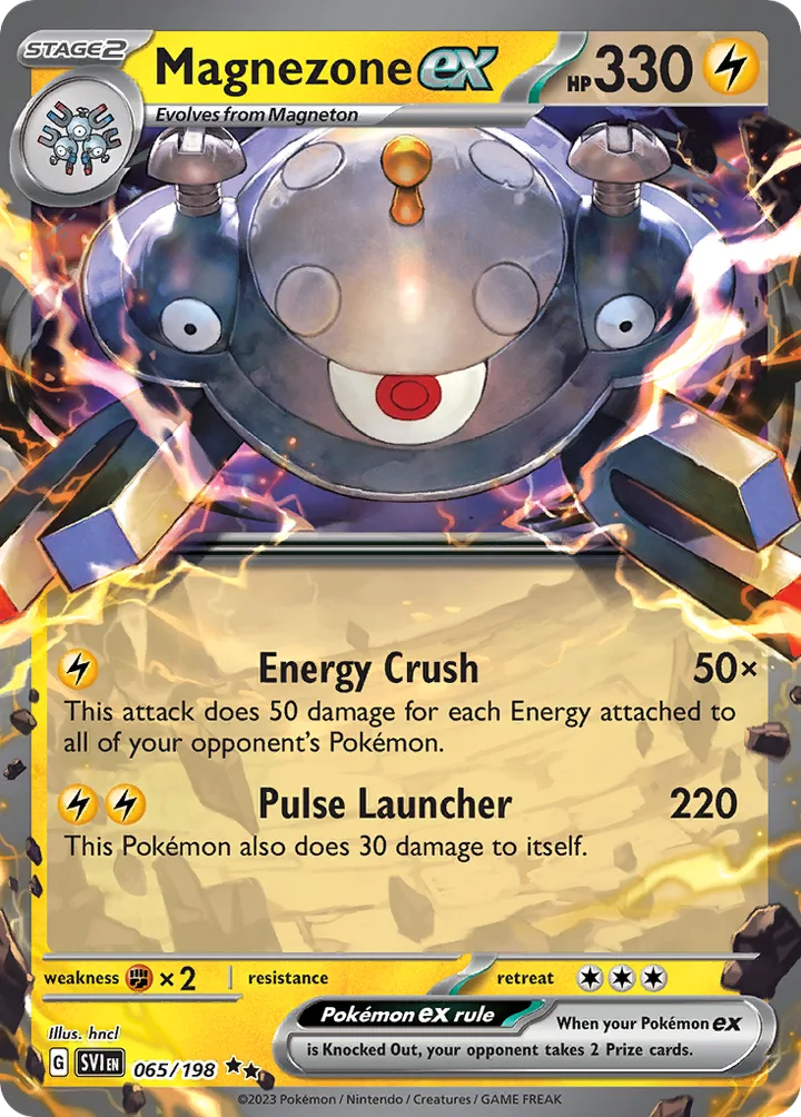 Magnezone ex, Scarlet & Violet 065/198