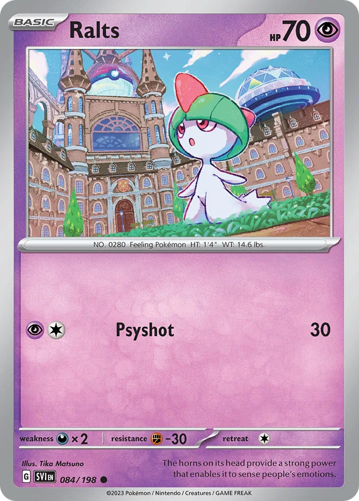 Ralts, Scarlet & Violet 084/198