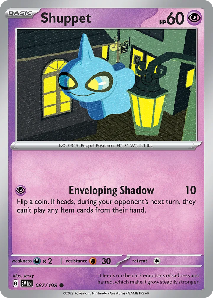 Shuppet, Scarlet & Violet 087/198