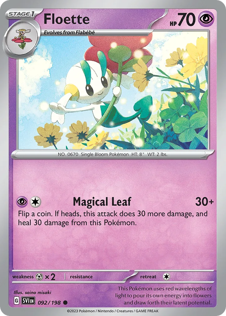 Floette, Scarlet & Violet 092/198