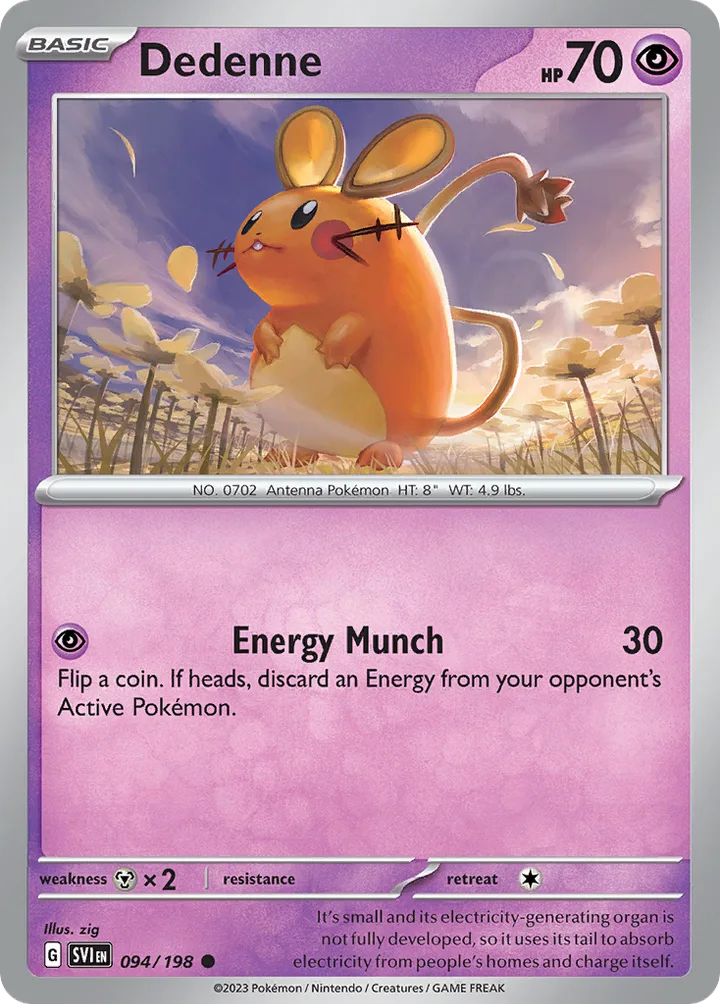 Dedenne, Scarlet & Violet 094/198