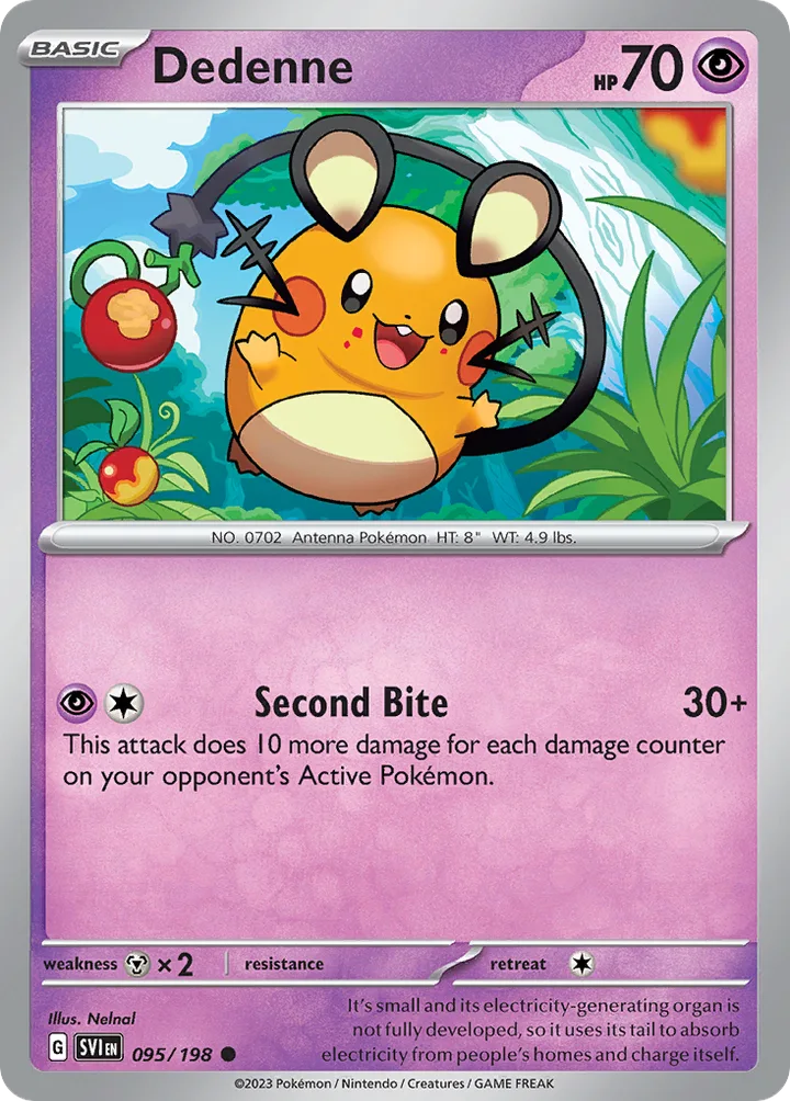 Dedenne, Scarlet & Violet 095/198