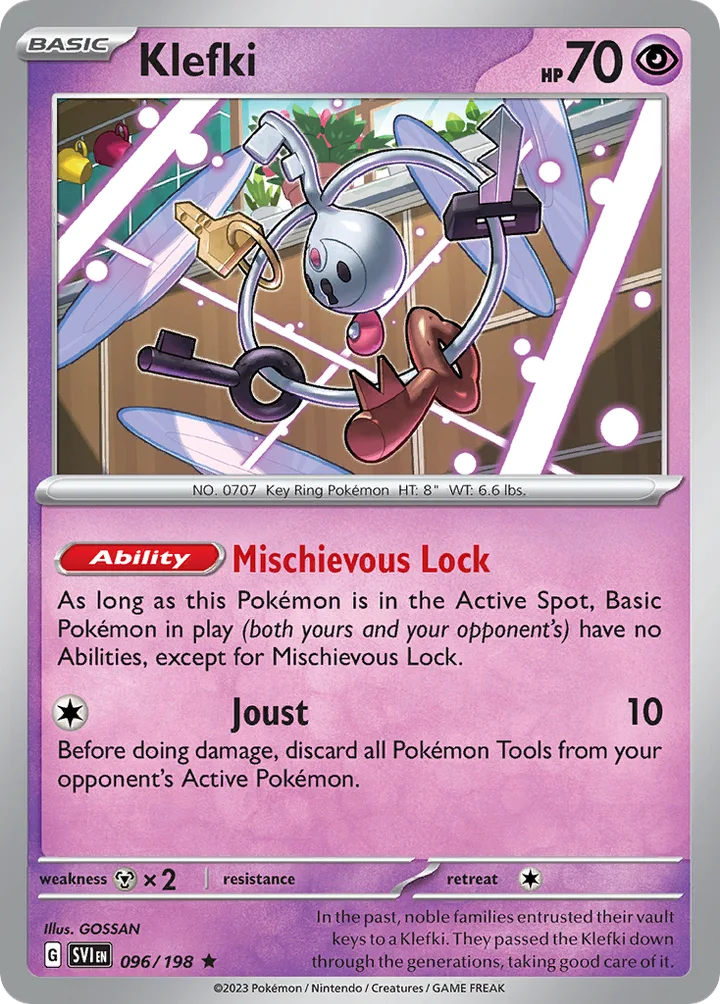 Klefki, Scarlet & Violet 096/198
