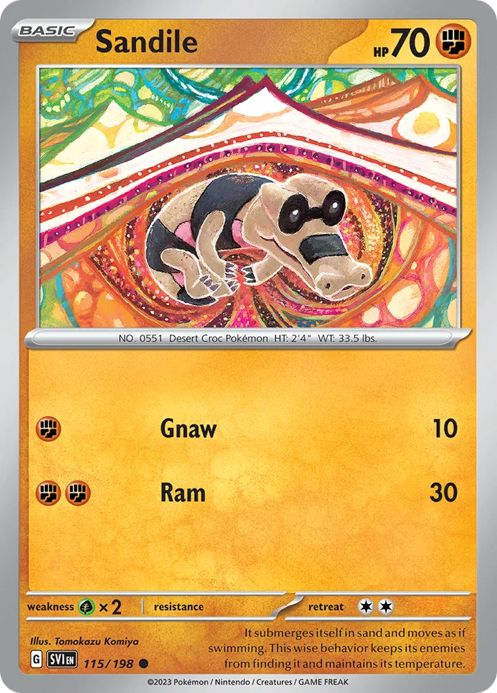 Sandile, Scarlet & Violet 115/198