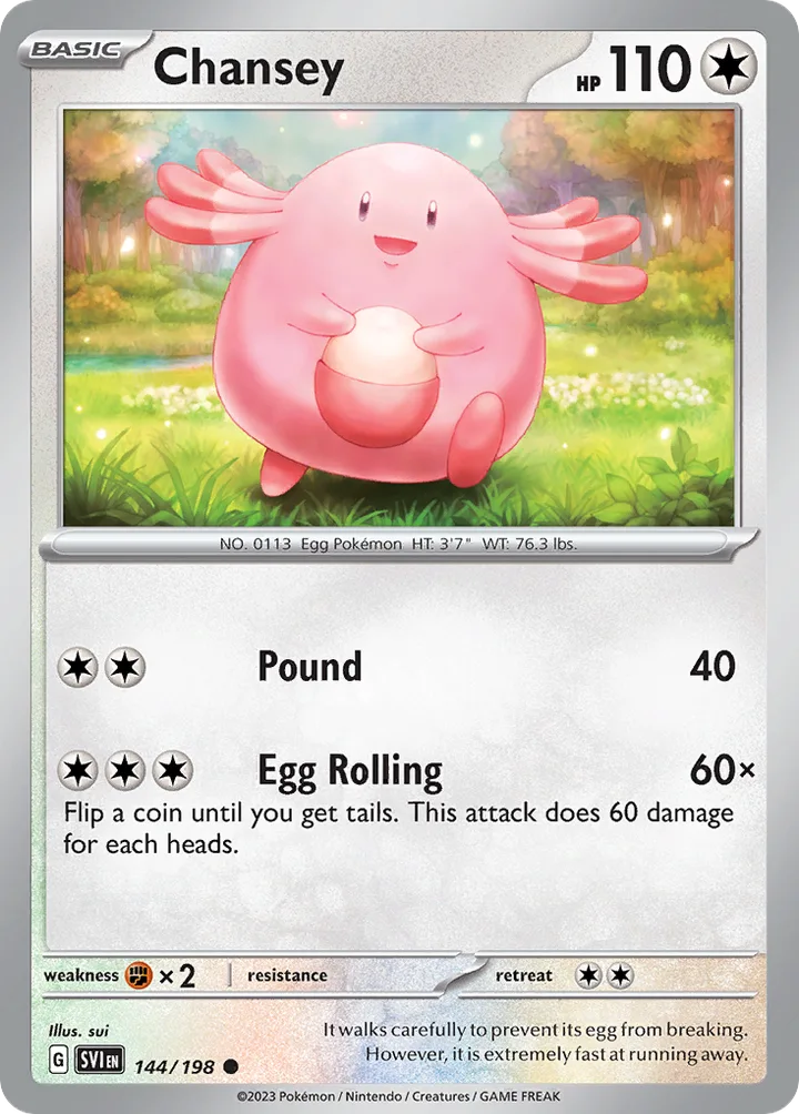 Chansey, Scarlet & Violet 144/198