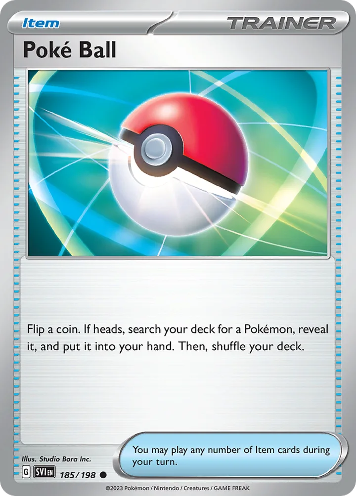 Poké Ball, Scarlet & Violet 185/198