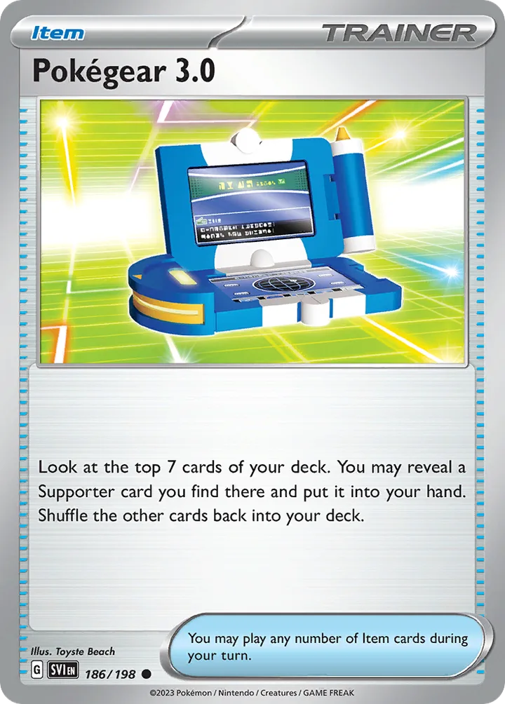 Pokégear 3.0, Scarlet & Violet 186/198