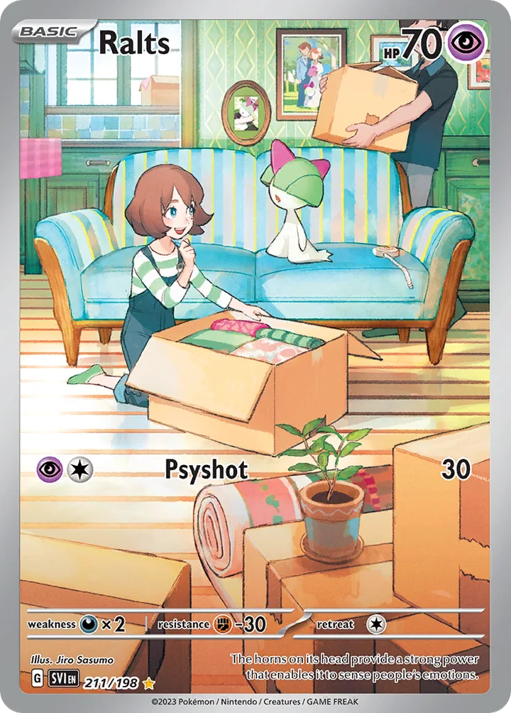 Ralts, Scarlet & Violet 211/198