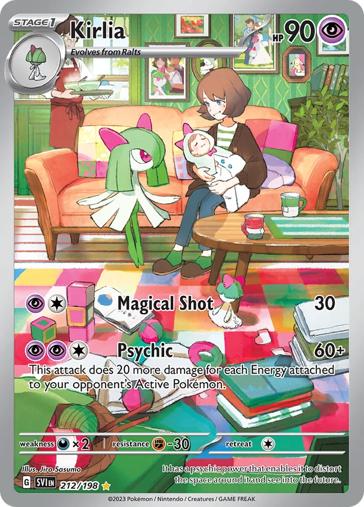 Kirlia, Scarlet & Violet 212/198