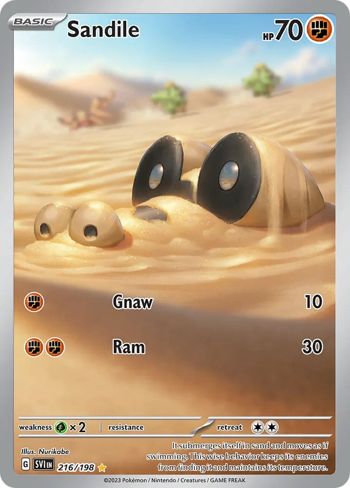 Sandile, Scarlet & Violet 216/198