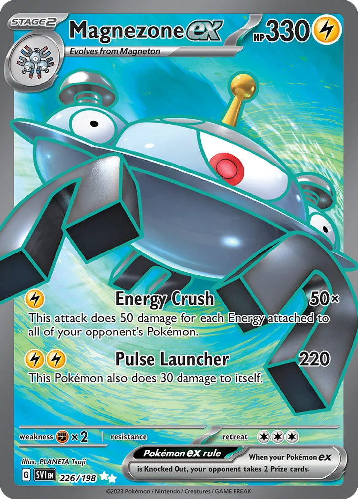 Magnezone ex, Scarlet & Violet 226/198