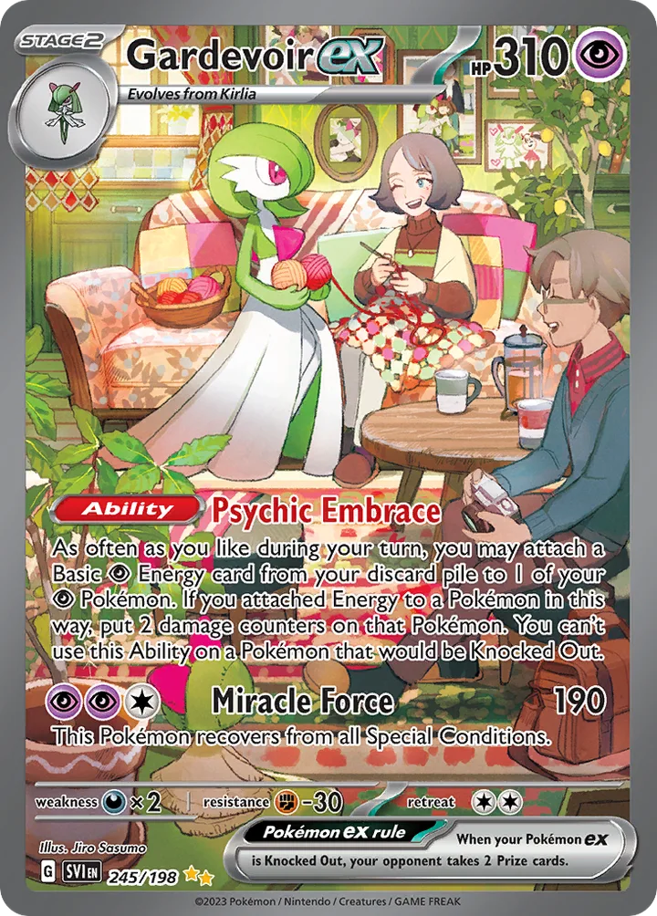 Gardevoir ex, Scarlet & Violet 245/198