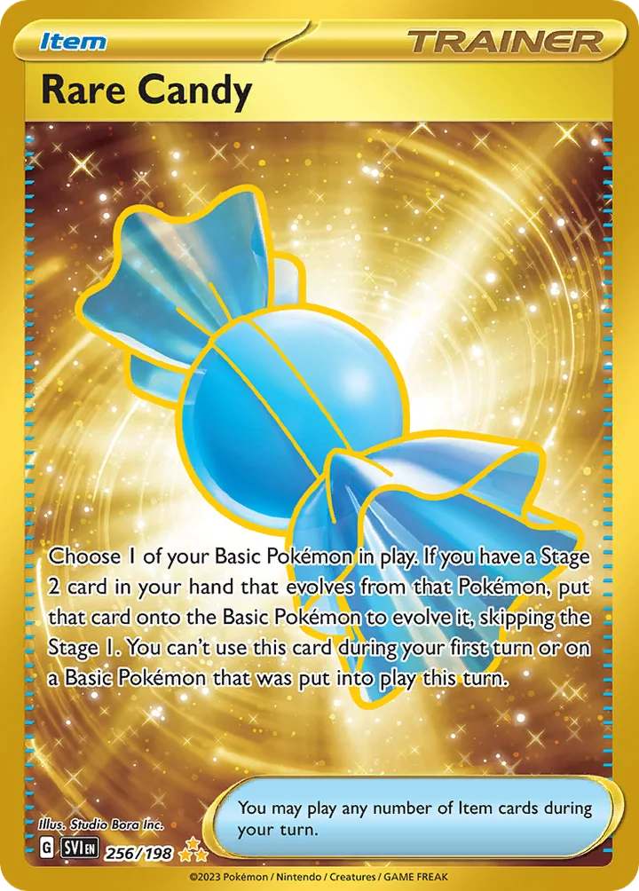 Rare Candy, Scarlet & Violet 256/198