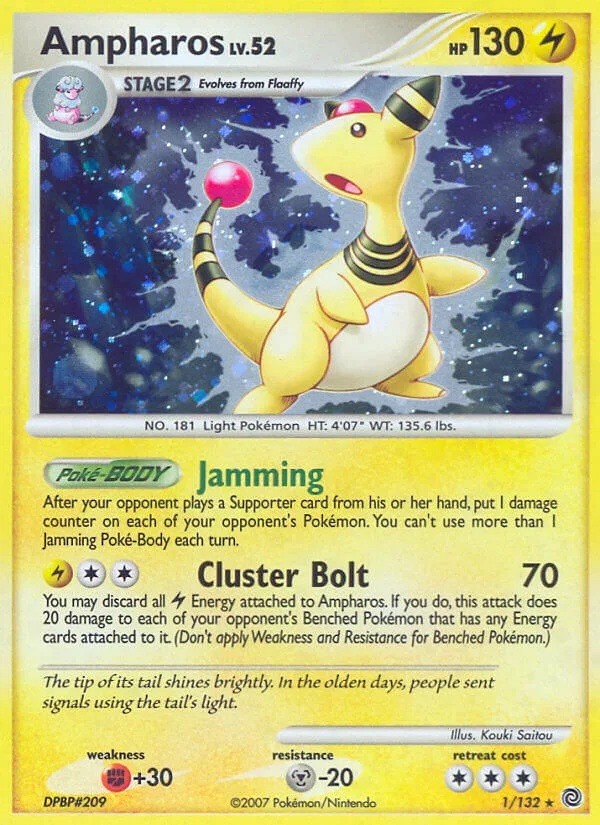 Ampharos, Secret Wonders 1/132