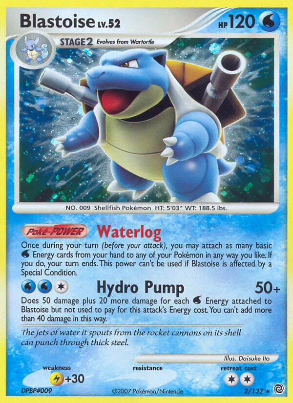 Blastoise, Secret Wonders 2/132