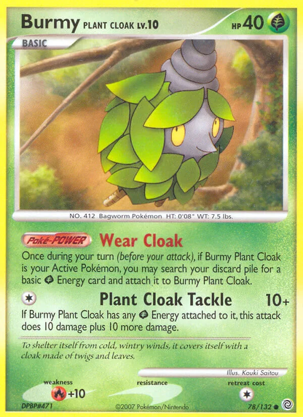 Burmy Plant Cloak, Secret Wonders 78/132