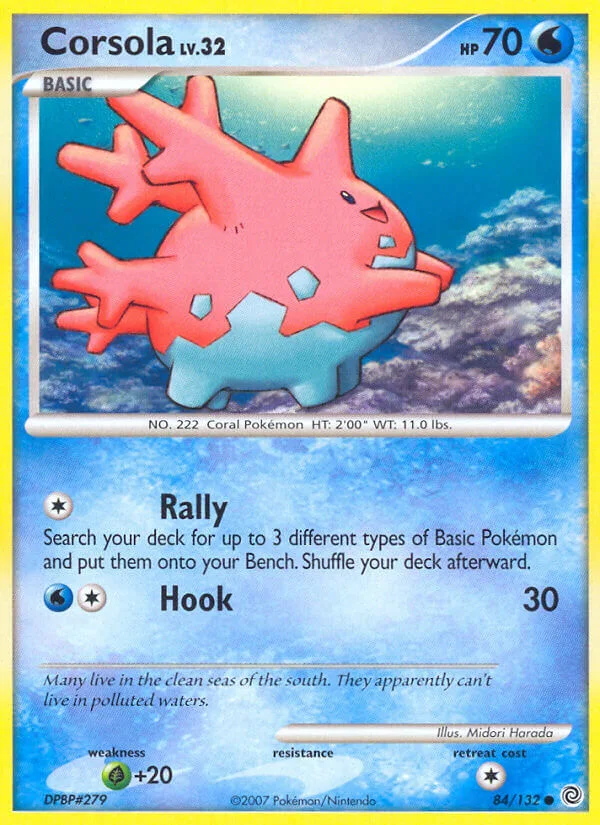 Corsola, Secret Wonders 84/132