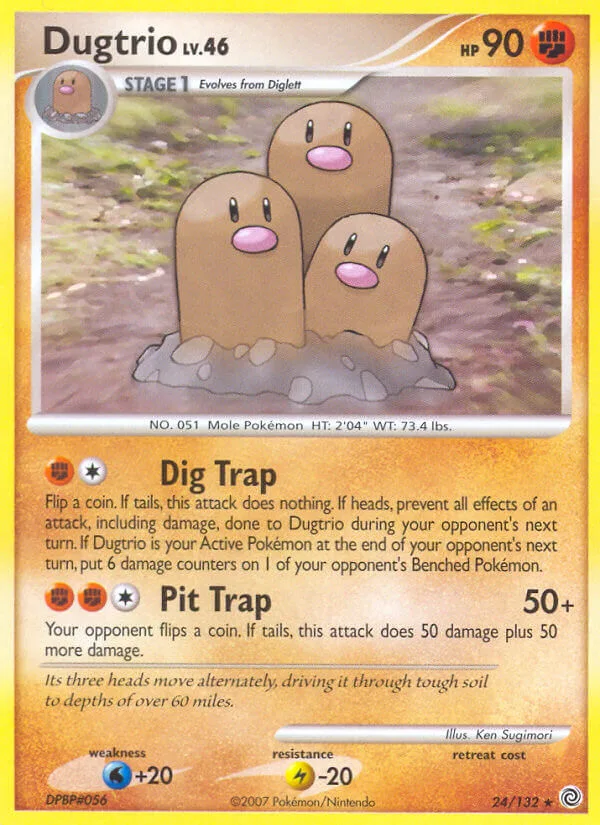 Dugtrio, Secret Wonders 24/132