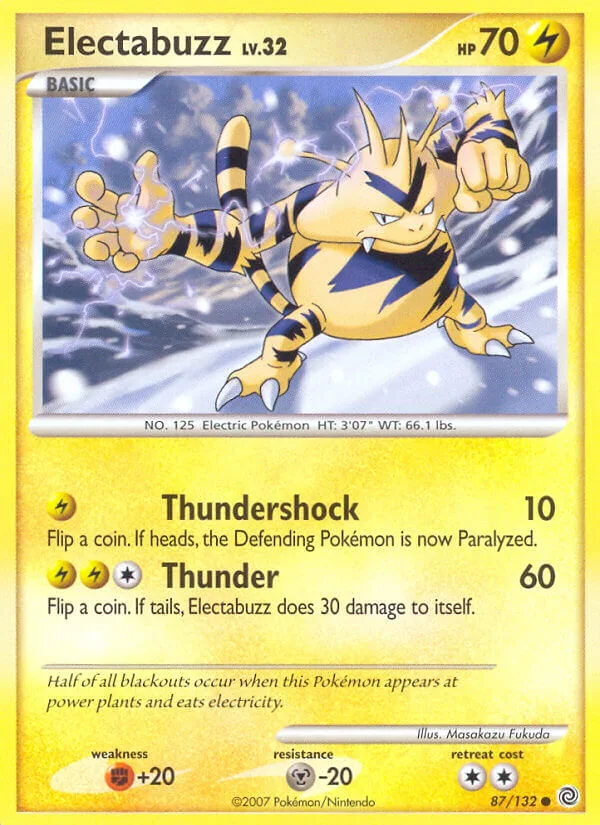 Electabuzz, Secret Wonders 87/132
