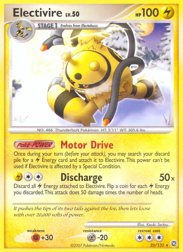 Electivire, Secret Wonders 25/132