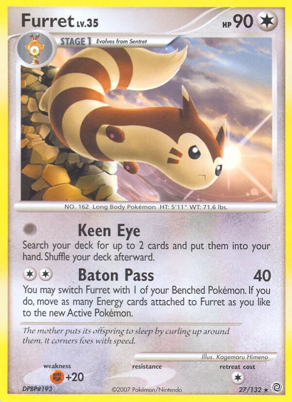 Furret, Secret Wonders 27/132
