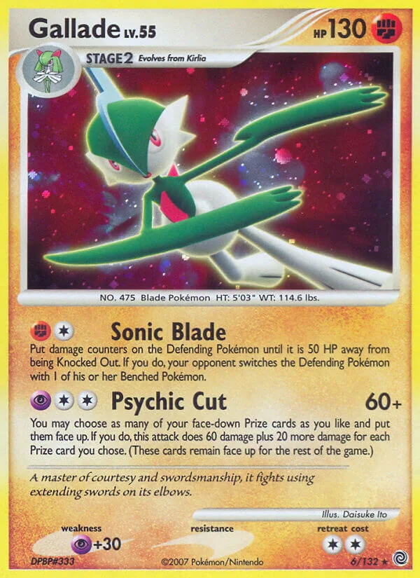 Gallade, Secret Wonders 6/132