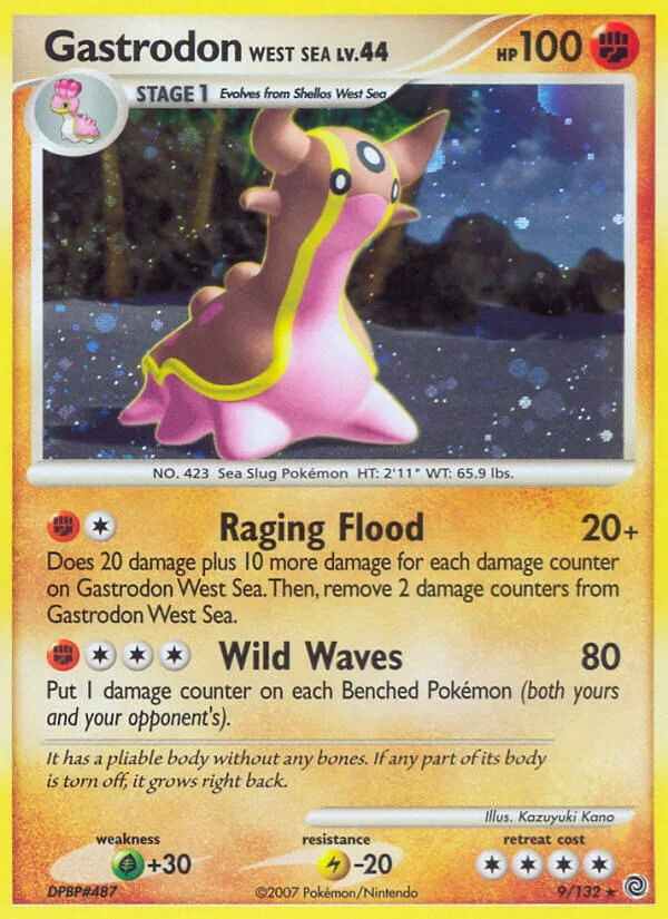 Gastrodon West Sea, Secret Wonders 9/132