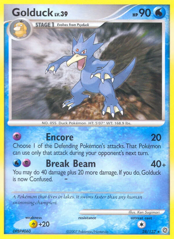 Golduck, Secret Wonders 28/132
